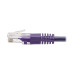Tripp Lite N002-006-PU Cat5e 350 MHz Molded (UTP) Ethernet Cable (RJ45 M/M), PoE - Purple, 6 ft. (1.83 m)