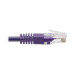 Tripp Lite N002-006-PU Cat5e 350 MHz Molded (UTP) Ethernet Cable (RJ45 M/M), PoE - Purple, 6 ft. (1.83 m)
