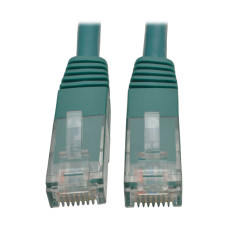 Tripp Lite N200-001-GN Cat6 Gigabit Molded (UTP) Ethernet Cable (RJ45 M/M), PoE, Green, 1 ft. (0.31 m)