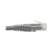 Tripp Lite N200-002-GY Cat6 Gigabit Molded (UTP) Ethernet Cable (RJ45 M/M), PoE, Gray, 2 ft. (0.61 m)