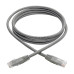 Tripp Lite N200-006-GY Cat6 Gigabit Molded (UTP) Ethernet Cable (RJ45 M/M), PoE, Gray, 6 ft. (1.83 m)