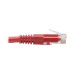 Tripp Lite N200-006-RD Cat6 Gigabit Molded (UTP) Ethernet Cable (RJ45 M/M), PoE, Red, 6 ft. (1.83 m)