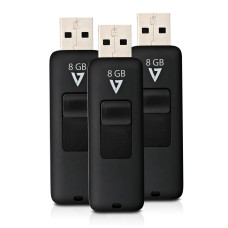 V7 8GB Flash Drive 3 Pack Combo