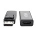 Tripp Lite P136-06N-H2V2LB DisplayPort to HDMI Active Adapter (M/F), Latching Connector, 4K 60 Hz, DP1.2, HDCP 2.2,Black, 6 in.