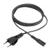 Tripp Lite P059-006 European Computer Power Cord, C7 to Schuko, 2.5A, 250V, 18 AWG, 6 ft. (1.83 m), Black