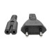 Tripp Lite P059-006 European Computer Power Cord, C7 to Schuko, 2.5A, 250V, 18 AWG, 6 ft. (1.83 m), Black