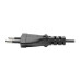 Tripp Lite P059-006 European Computer Power Cord, C7 to Schuko, 2.5A, 250V, 18 AWG, 6 ft. (1.83 m), Black