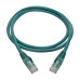 Tripp Lite N201-004-GN Cat6 Gigabit Snagless Molded (UTP) Ethernet Cable (RJ45 M/M), PoE, Green, 4 ft. (1.22 m)
