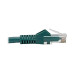 Tripp Lite N201-004-GN Cat6 Gigabit Snagless Molded (UTP) Ethernet Cable (RJ45 M/M), PoE, Green, 4 ft. (1.22 m)