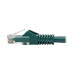 Tripp Lite N201-004-GN Cat6 Gigabit Snagless Molded (UTP) Ethernet Cable (RJ45 M/M), PoE, Green, 4 ft. (1.22 m)