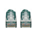 Tripp Lite N201-004-GN Cat6 Gigabit Snagless Molded (UTP) Ethernet Cable (RJ45 M/M), PoE, Green, 4 ft. (1.22 m)