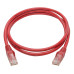 Tripp Lite N201-004-RD Cat6 Gigabit Snagless Molded (UTP) Ethernet Cable (RJ45 M/M), PoE, Red, 4 ft. (1.22 m)