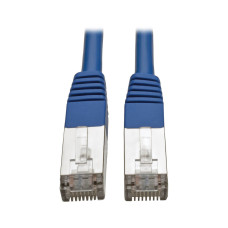 Tripp Lite N105-003-BL Cat5e 350 MHz Molded Shielded (STP) Ethernet Cable (RJ45 M/M), PoE - Blue, 3 ft. (0.91 m)