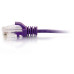 C2G 5FT CAT6 PURPLE CABLE UTP SLIM networking cable 1.524 m U/UTP (UTP)