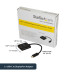 StarTech.com USB C to DisplayPort Adapter with Power Delivery - 4K 60Hz HBR2 - USB Type-C to DP 1.2 Monitor Video Converter w/ Charging - 60W PD Pass-Through - Thunderbolt 3 Compatible