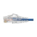 Tripp Lite N201-S6N-BL Cat6 Gigabit Snagless Slim UTP Ethernet Cable (RJ45 M/M), PoE, Blue, 6-in. (15.24 cm)