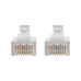 Tripp Lite N201-S6N-BL Cat6 Gigabit Snagless Slim UTP Ethernet Cable (RJ45 M/M), PoE, Blue, 6-in. (15.24 cm)