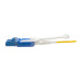 Tripp Lite N390-05M-8LC-AP MTP/MPO (APC) to 4xLC (UPC) Singlemode Breakout Patch Cable, 40/100 GbE, QSFP+ 40GBASE-PLR4, Plenum, Yellow, 5 m (16 ft.)