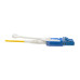Tripp Lite N390-05M-8LC-AP MTP/MPO (APC) to 4xLC (UPC) Singlemode Breakout Patch Cable, 40/100 GbE, QSFP+ 40GBASE-PLR4, Plenum, Yellow, 5 m (16 ft.)