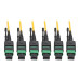 Tripp Lite N392-30M-3X8-AP MTP/MPO (APC) Singlemode Slim Trunk Cable, 24-Strand, 40/100 GbE, 40/100GBASE-PLR4, Plenum, 6mm Dual Jacket, 30 m (98 ft.)