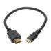 Tripp Lite P571-001-MINI High-Speed HDMI to Mini HDMI Cable with Ethernet (M/M), 1 ft.