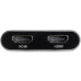 StarTech.com Thunderbolt 3 to Dual HDMI 2.0 Adapter - 4K 60Hz - Thunderbolt 3 Certified - Dual Monitor HDMI Video Converter Adapter - Mac & Windows compatible - Dual 4K Display HDMI