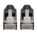 Tripp Lite N201-008-BK Cat6 Gigabit Snagless Molded (UTP) Ethernet Cable (RJ45 M/M), PoE, Black, 8 ft. (2.43 m)