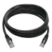 Tripp Lite N201-008-BK Cat6 Gigabit Snagless Molded (UTP) Ethernet Cable (RJ45 M/M), PoE, Black, 8 ft. (2.43 m)