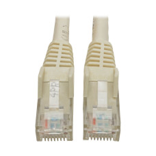 Tripp Lite N201-008-WH Cat6 Gigabit Snagless Molded (UTP) Ethernet Cable (RJ45 M/M), PoE, White, 8 ft. (2.43 m)