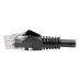Tripp Lite N201-035-BK Cat6 Gigabit Snagless Molded (UTP) Ethernet Cable (RJ45 M/M), PoE, Black, 35 ft. (10.67 m)