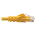 Tripp Lite N201-035-YW Cat6 Gigabit Snagless Molded (UTP) Ethernet Cable (RJ45 M/M), PoE, Yellow, 35 ft. (10.67 m)