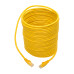 Tripp Lite N201-035-YW Cat6 Gigabit Snagless Molded (UTP) Ethernet Cable (RJ45 M/M), PoE, Yellow, 35 ft. (10.67 m)