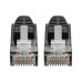 Tripp Lite N201-06N-BK Cat6 Gigabit Snagless Molded (UTP) Ethernet Cable (RJ45 M/M), PoE, Black, 6-in. (15.24 cm)