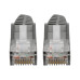 Tripp Lite N201-06N-GY Cat6 Gigabit Snagless Molded (UTP) Ethernet Cable (RJ45 M/M), PoE, Gray, 6-in. (15.24 cm)