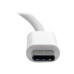 Tripp Lite U444-06N-HDV4K USB-C Multiport Adapter (M/3xF) - 4K HDMI, DVI, VGA, HDCP, White