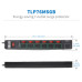 Tripp Lite ECO-Surge 7-Outlet Surge Protector, 6 ft. Cord, 1080 Joules, 6 Individually Controlled Outlets, Black Housing