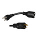 Tripp Lite 1.9kW Single-Phase Switched PDU with LX Platform Interface, 120V Outlets (24 5-15/20R), 10 ft. Cord w/L5-20P, 0U, TAA