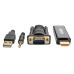 Tripp Lite P116-006-HDMI-A VGA to HDMI Adapter Cable with Audio and USB Power (M/M), 1080p 60 Hz, 6 ft. (1.8 m)