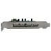 StarTech.com 7 Port PCI USB Card Adapter