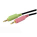 StarTech.com 15ft 4-in-1 USB Dual Link DVI-D KVM Switch Cable w/ Audio & Microphone