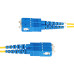 StarTech.com 1m (3ft) LC to SC(UPC) OS2 Single Mode Duplex Fiber Optic Cable, 9/125µm, Laser Optimized, 10G, Bend Insensitive, Low Insertion Loss, LSZH Fiber Patch Cord