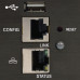 Tripp Lite PDUMNV20HVLX 3.7kW Single-Phase 208/230V Monitored PDU - LX Platform, 20 C13, 4 C19 Outlets, C20 Input with L6-20P Adapter, 0U 1778mm Height, TAA