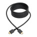 Tripp Lite P568-012-BK-GRP High-Speed HDMI Cable, Gripping Connectors, 4K (M/M), Black, 12 ft. (3.66 m)