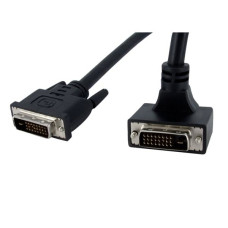 StarTech.com 6 ft 90° Upward Angled Dual Link DVI-D Monitor Cable - M/M