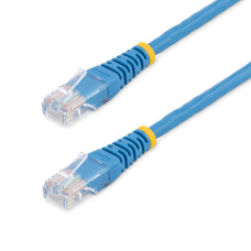 StarTech.com Cat5e Patch Cable with Molded RJ45 Connectors - 50 ft. - Blue