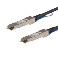StarTech.com MSA Uncoded Compatible 7m 40G QSFP+ to QSFP+ Direct Attach Breakout Cable Twinax - 40 GbE QSFP+ Copper DAC 40 Gbps Low Power Active Transceiver Module DAC