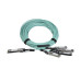 StarTech.com AOC Breakout Cable for Cisco QSFP-4X10G-AOC10M - 15m/49ft 40G 1x QSFP+ to 4x SFP+ AOC Cable - 40GbE QSFP+ Active Optical Fiber - 40Gbps QSFP Plus/Transceiver Module Breakout Cable - C9300 C3850 (QSFP4X10AO15)~AOC Breakout Cable for Cisco QSFP
