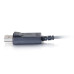 C2G 29535 DisplayPort cable 7.62 m Grey