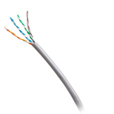 C2G 1000ft (304.8m) TAA-Compliant Cat6 Bulk Unshielded (UTP) Ethernet Network Cable with Solid Conductors-Riser CMR-Rated - Gray