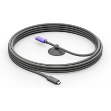 Logitech 952-000195 USB cable 5 m USB 3.2 Gen 2 (3.1 Gen 2) USB C Graphite, Violet